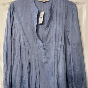 Loft Blue Blouse